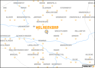 map of Helmerkamp