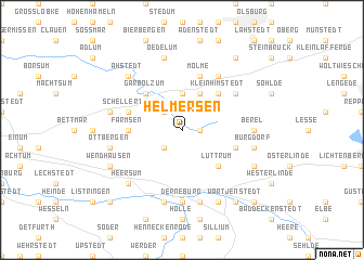 map of Helmersen