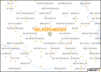 map of Helmershausen