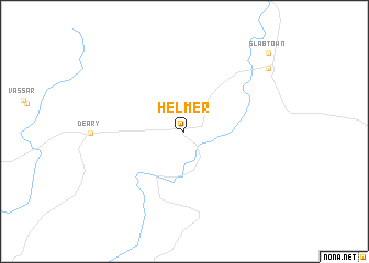 map of Helmer