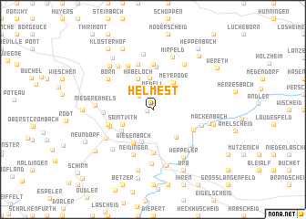 map of Helmest