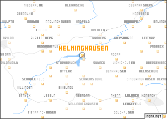 map of Helminghausen