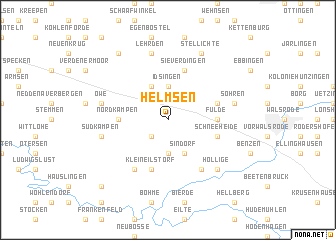 map of Helmsen