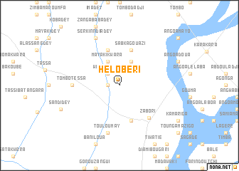 map of Hélo Béri