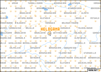 map of Helogama