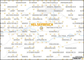 map of Helserbruch