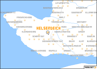 map of Helserdeich