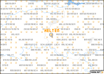 map of Helten
