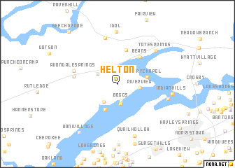 map of Helton