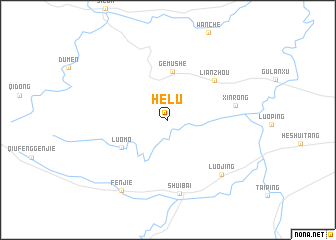 map of Helu