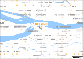 map of Helwijk