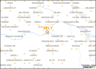 map of Hely