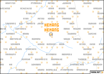 map of Hemang