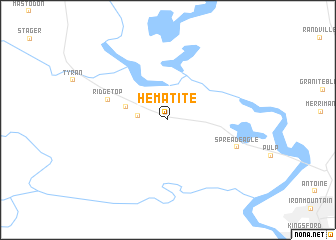 map of Hematite