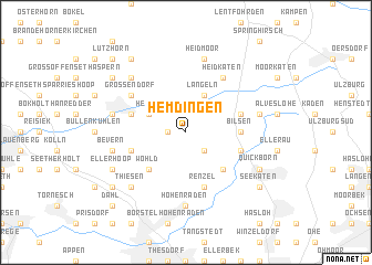 map of Hemdingen