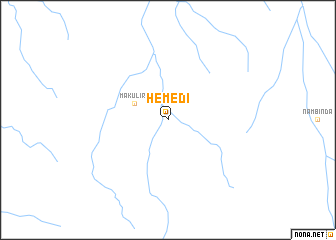 map of Hemedi