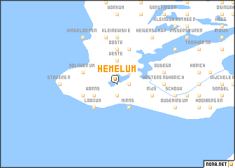map of Hemelum