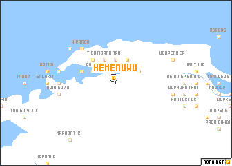 map of Hemenuwu