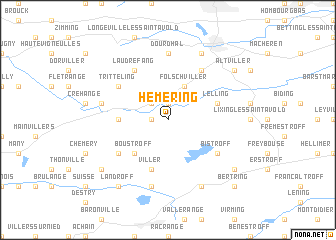 map of Hémering