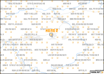 map of Hemer