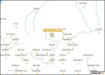 map of Hemgwiza