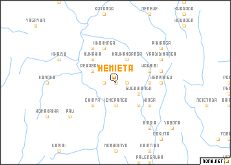map of Hemieta