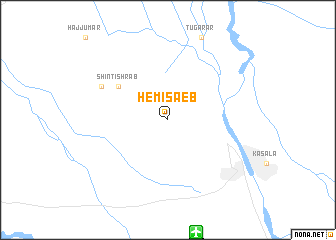 map of Hemisaeb