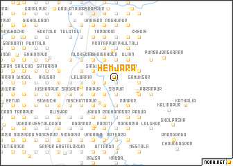 map of Hemjara