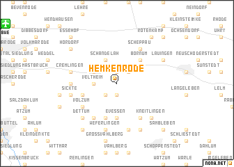 map of Hemkenrode