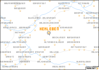 map of Hemleben