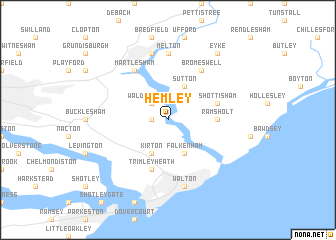 map of Hemley