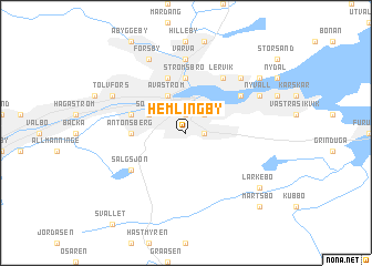 map of Hemlingby