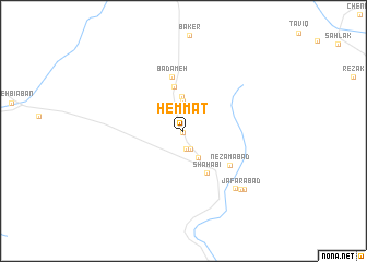 map of Hemmat