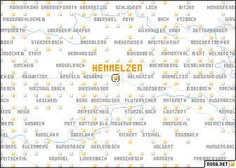 map of Hemmelzen