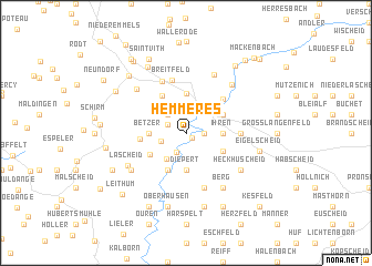 map of Hemmeres