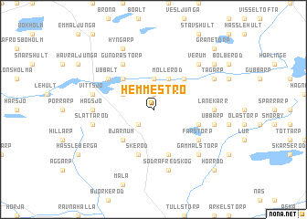 map of Hemmeströ