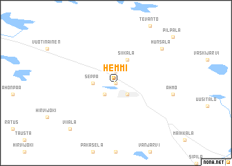map of Hemmi