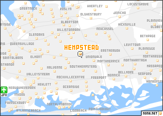 map of Hempstead