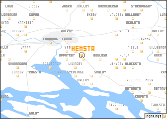 map of Hemsta