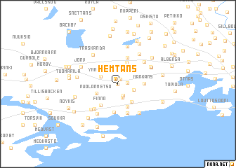 map of Hemtans