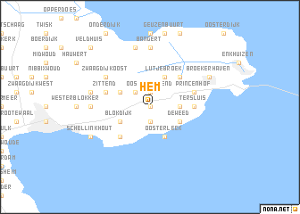 map of Hem