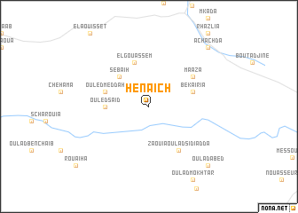 map of Henaïch