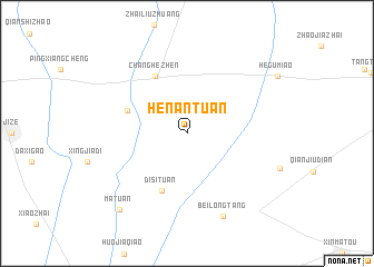 map of Henantuan