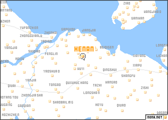 map of Henan