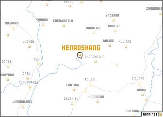 map of Henaoshang