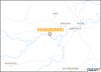 map of Henburg Park