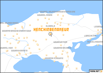 map of Henchir Ben Ameur