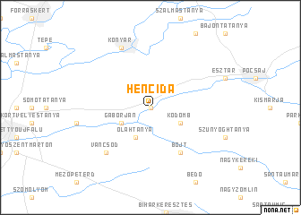 map of Hencida