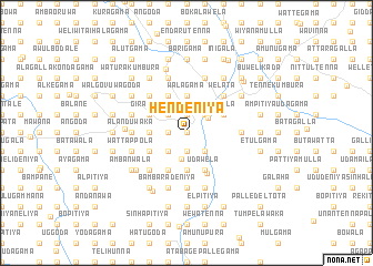 map of Hendeniya