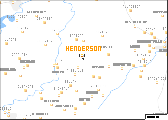 map of Henderson